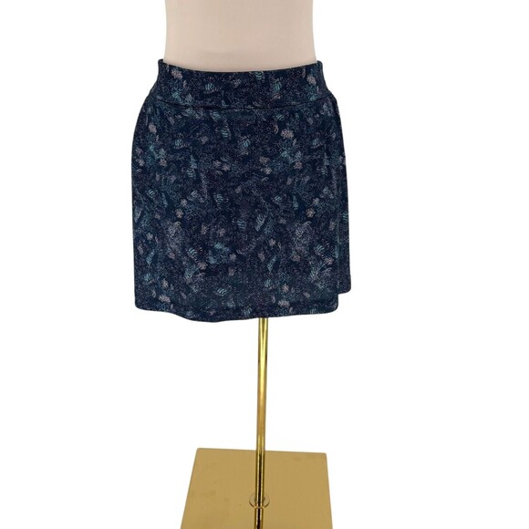 Greg Norman Golf Skort Women's LARGE Navy Abstract Print ML75 Sculpt Stretch NWT - Picture 2 of 16